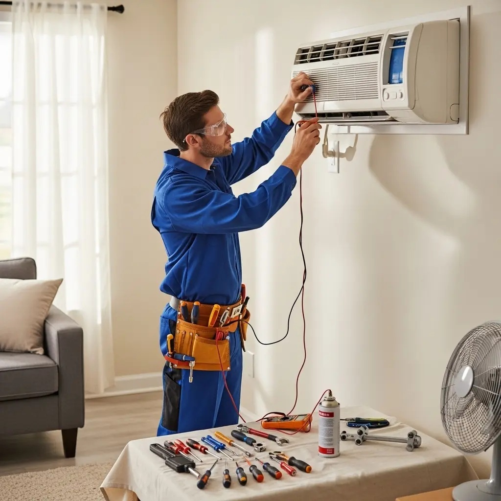 Gölcük Amana Amana klima gaz dolumu ve bakım – Enerji verimliliği artırıldı. - Teknik servis örneği